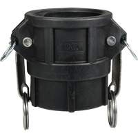 Coupleur &agrave; came et cannelure, Polypropyl&egrave;ne, Type D, 3", NPT femelle, 60 PSI - Dixon Group PPD300