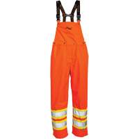 Salopette 300 deniers Journeyman, Polyester, Grand, Orange haute visibilit&eacute; - Viking Professional 6330PO-L