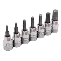 Standard SAE Socket Set, 7 Pcs - Dynamic Tools D010014