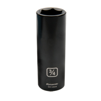SAE Socket, Impact, 1-3/8", 1/2" Drive, 6 Points, Deep - Dynamic Tools D014544