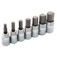 Standard Metric Socket Set, 7 Pcs - Dynamic Tools D018014
