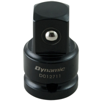 Adaptor, Impact, 3/4" Drive, 1/2" Socket, 2.875" L, Ball - Dynamic Tools D019710