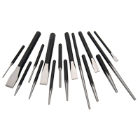 Punch and Chisel Set, 16 Pieces - Dynamic Tools D058203