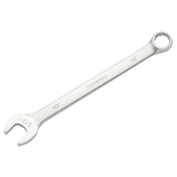 Cl&eacute; mixte, 12 pans, 1/4", Fini Chrome - Dynamic Tools D074308
