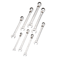 Jeu de cl&eacute;s &agrave; cliquet r&eacute;versible, Combinaison, 8 morceaux, Imp&eacute;rial - Dynamic Tools D076601