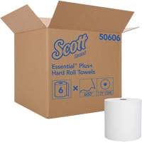 Essuie-mains &agrave; enroulement serr&eacute; Kleenex, 1 pli, Standard, 600' lo - Kimberly-Clark 50606