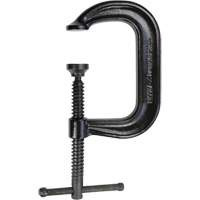 Regular-Duty Deep Throat C-Clamp, 4" (102 mm) Capacity, 3-1/4" (83 mm) Throat Depth - Bessey CDF404