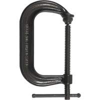 Regular-Duty Deep Throat C-Clamp, 6" (152 mm) Capacity, 4-1/8" (105 mm) Throat Depth - Bessey CDF406