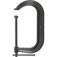 Serre-joint en C &agrave; gorge profonde pour service normal, Capacit&eacute; de 10" (254 mm), Profondeur de gorge de 6" (152 mm) - Bessey CDF410