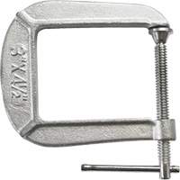 Light-Duty C-Clamp, 3" (76 mm) Capacity, 4-1/2" (114 mm) Throat Depth - Bessey CM34DR