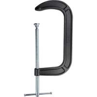 Serre-joint en C de s&eacute;rie l&eacute;g&egrave;re, Capacit&eacute; de 8" (203 mm), Profondeur de gorge de 4" (102 mm) - Bessey CM80