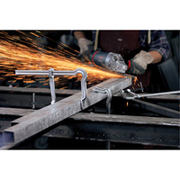 Serre-joint &agrave; coulisse coud&eacute; Omega enti&egrave;rement en acier, 8" (203 mm) capacit&eacute;, 4" (102 mm) profondeur - Bessey RSC-8