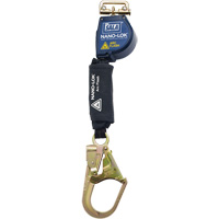 Nano-Lok Arc Flash Self-Retracting Lifeline, 8', Web, Swivel - 3M DBI Sala Fall Protection 3101543