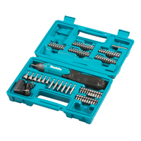 Ensemble jeu de tournevis sans fil, 1/4", 3,6V, 6 N.m couple max., Lithium-ion bloc-pile - Makita DF001DW