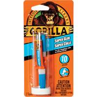 Super Glue, 2 x 3 g, Tube, Clear - Gorilla 7900301