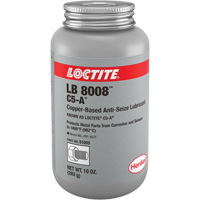Copper Based Anti-Seize Lubricant, 10 oz., Brush Top Can, 1800°F (982°C) Max Temp. - Loctite 234200
