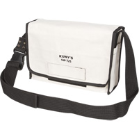 Messenger Bag, Canvas, 1 Pockets, White - Kuny's SW-725