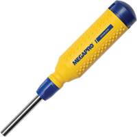 Original Stainless Steel 15-in-1 Multi-Bit Screwdriver, 8-37/50" L, Textured Handle - Megapro 151SS