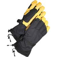 Mitaines de ski traditionnelles en cuir de daim, Taille Grand, Mitaine - Bob Dale Gloves 80-9-041101-L