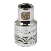SAE Socket, 1-3/16", 1/2" Drive, 6 Points - Dynamic Tools D016338