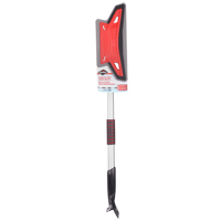 Balai &agrave; neige anti&eacute;gratignures, T&eacute;lescopique, lame Mousse de CAV/E, 52" Longueur, Rouge - Garant G52PSBT