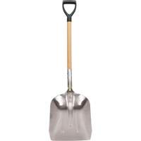 Pelle creuse, Bois, Lame Aluminium, Manche Prise en D, 24-1/2" Longueur - Outils Aurora 