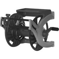 Deluxe Wall-Mount Hose Reel, 225', Aluminum/Poly-Plastic - Garant 8466400