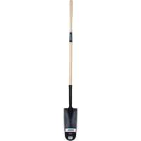 Heavy-Duty Drain Spade, Carbon Steel, 16" x 6" Blade, 45" L, Straight Handle - Aurora Tools 
