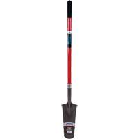 Heavy-Duty Drain Spade, Carbon Steel, 16" x 6" Blade, 45" L, Straight Handle - Aurora Tools 