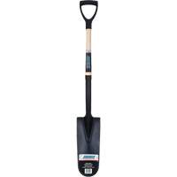 Pelle &agrave; drain, Acier durci, Lame 14" x 6", 30" lo, Manche Prise en D - Outils Aurora 