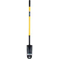 Pelle &agrave; drain, Acier durci, Lame 14" x 6", 46" lo, Manche Droit - Outils Aurora 