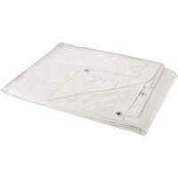 Tarp, Heavy-Duty, White, 30' x 20' x 6 mils - KLETON 