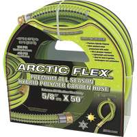 Premium Hybrid Polymer Garden Hose, PVC/Rubber, 5/8" dia. x 50' - King Canada K-5058GH