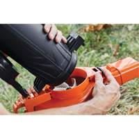 Souffleur/aspirateur/broyeur de feuilles, Vitesse d'air 210 mi/h, &eacute;lectrique - Black & Decker BV3100