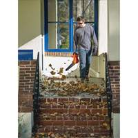 Souffleur &agrave; feuilles, Vitesse d'air 180 mi/h, &eacute;lectrique - Black & Decker LB700