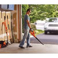 Trousse de balayeuse sans fil Max*, 20 V, Vitesse d'air 130 mi/h, &agrave; pile - Black & Decker LSW221-CA