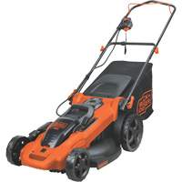 Ensemble de tondeuse &agrave; gazon sans fil 40 V Max*, Pouss&eacute;e, &agrave; pile, Largeur de coupe 20" - Black & Decker CM2043C