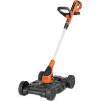 Ensemble de tondeuse compacte sans fil 3 en 1 20 V Max*, Pouss&eacute;e, &agrave; pile, Largeur de coupe 12" - Black & Decker MTC220