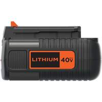 Batterie pour outil sans fil Max*, Lithium-ion, 40 V, 2,5 Ah - Black & Decker LBX2540