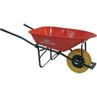 Brouette dentrepreneur Big Wheel, 6 pi³, plateau Acier -  