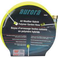 Hybrid Garden Hose, Copolymer, 5/8" dia. x 50' - Aurora Tools 