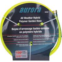 Hybrid Garden Hose, Copolymer, 5/8" dia. x 100' - Aurora Tools 