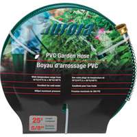 Garden Hose, PVC, 5/8" dia. x 25' - Aurora Tools 