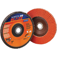 ROUES &agrave; LAMELLES-NORTON SG BLAZE R980, 4-1/2" x 7/8", Type 29, Grain 80, C&eacute;ramique - Norton 66261183489