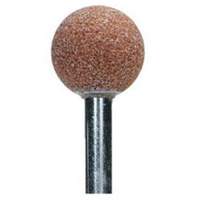 Meules mont&eacute;es vitrifi&eacute;es, A40, Oxyde d'aluminium, 3/4" dia., 3/4" lo, 60 Grain - Merit 61463624408