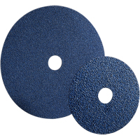 BlueFire&reg; F826P Fibre Discs, Zirconia Alumina, 80, 5" Dia x 7/8" Arbor - Norton 66261138600