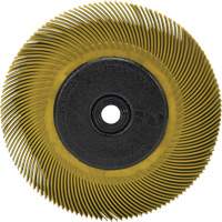 Scotch-Brite Radial Bristle Brush, Ceramic, 80 Grit, 6" Dia. - 3M SB33215