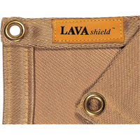 Couverture pour soudage en silice de 18 oz Lavashield, 3' la x 3' lo, R&eacute;sistance &agrave; la temp. 1472°F(800°C) - Weld-Mate 