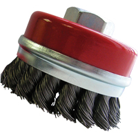 Bridled Cup Brushes, 3" Dia. x 5/8"-11 Arbor - Osborn 0009913100