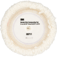 Tampon pour application de p&acirc;te, 9" dia., Laine - 3M 05711